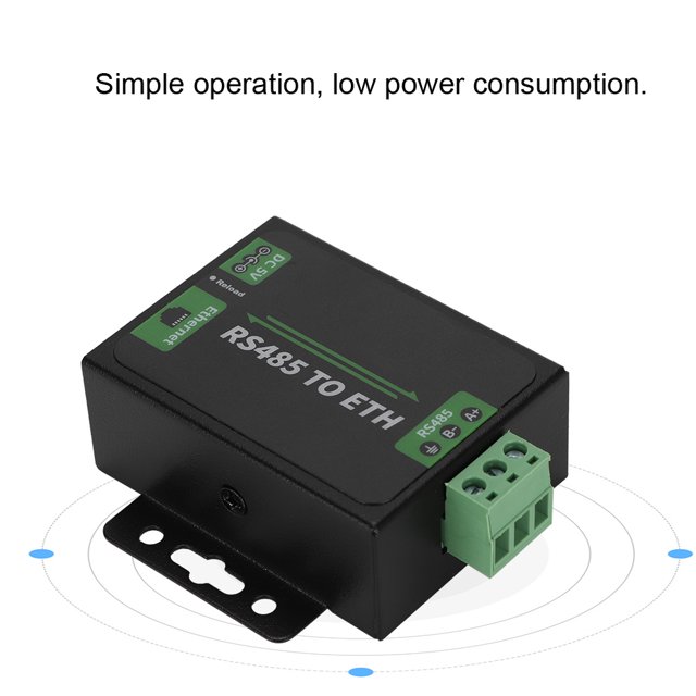 Componentes electrónicos, Waveshare RS485 Convertidor Ethernet Equipo eléctrico R Tecnología innovadora Ethernet