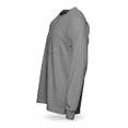 thumbnail image 2 of Men’s POCKET TEE Heavyweight Long Sleeve T-Shirt – 100% Cotton Workwear Crew Neck, 2 of 3