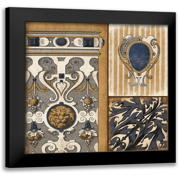 Grey, Jace 12x12 Black Modern Framed Museum Art Print Titled - Architecture