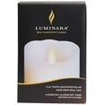 thumbnail image 6 of Luminara Classic Pillar Unscented, 3 in. W x 4 in. H, White, 6 of 8