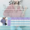 thumbnail image 4 of DondPO Long Sleeve Shirts for Women Flannel Shirt Women Womens Corduroy Button Down Shirt Oversized Blouses Tops Long Sleeve Casual Warm Jacket With Pockets Womens Tops Business Casual Tops Red M, 4 of 8