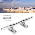 thumbnail image 3 of Boat Cleat , 316 Stainless Steel Heavy Duty Dock Boat Cleat Open Base Boat Dock Cleats with Installation Screws for Marine Boat Dock Deck (SS3166 Inch), 3 of 9