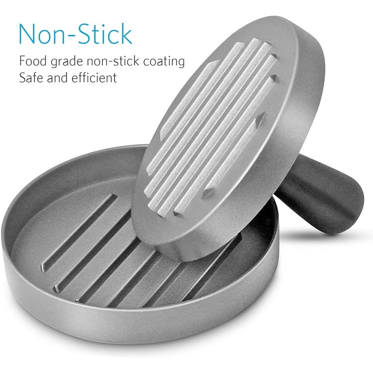 Stainless Steel Burger Press – Gourmet Easy