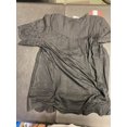 thumbnail image 5 of Knox Rose Ladies Shortsleeve Black Blouse Top, Size XS, 5 of 6