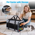 thumbnail image 2 of WFUN Portable Pet Rolling Carrier for Small Medium Dogs Cats Pet up to 33LB, Blue, 2 of 14