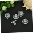 thumbnail image 6 of OATIPHO 100Pcs Transparent Silicone Earring Safety Backs Soft Comfortable Earring Stoppers, 6 of 8