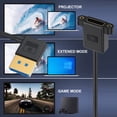 thumbnail image 4 of CY Ultrafine Right Angled DisplayPort 1.4 DP Male to Female Extension Cable 8K 60hz 4K 144hz for Desktop Laptop Monitor Graphics Card 30cm, 4 of 5