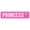B75, variant on "Pink PRINCESS ST" Vintage Metal Tin Sign | Perfect for Girl's Room Decor | Exquisite Wall Art | 16x4 inchesCafe (B75)