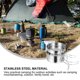 thumbnail image 3 of BESTYASH 1 De Utensilios De Cocina Para Camping Y Picnic En Inoxidable Plateado, 3 of 8
