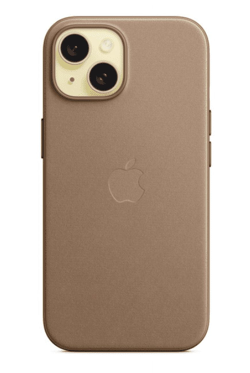 Apple iPhone 15 FineWoven Case with MagSafe - Taupe