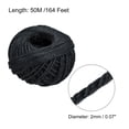 thumbnail image 2 of Unique Bargains 164 Feet 2mm Jute Twine, Jute Rope, Jute String Cords Black, 2 of 6