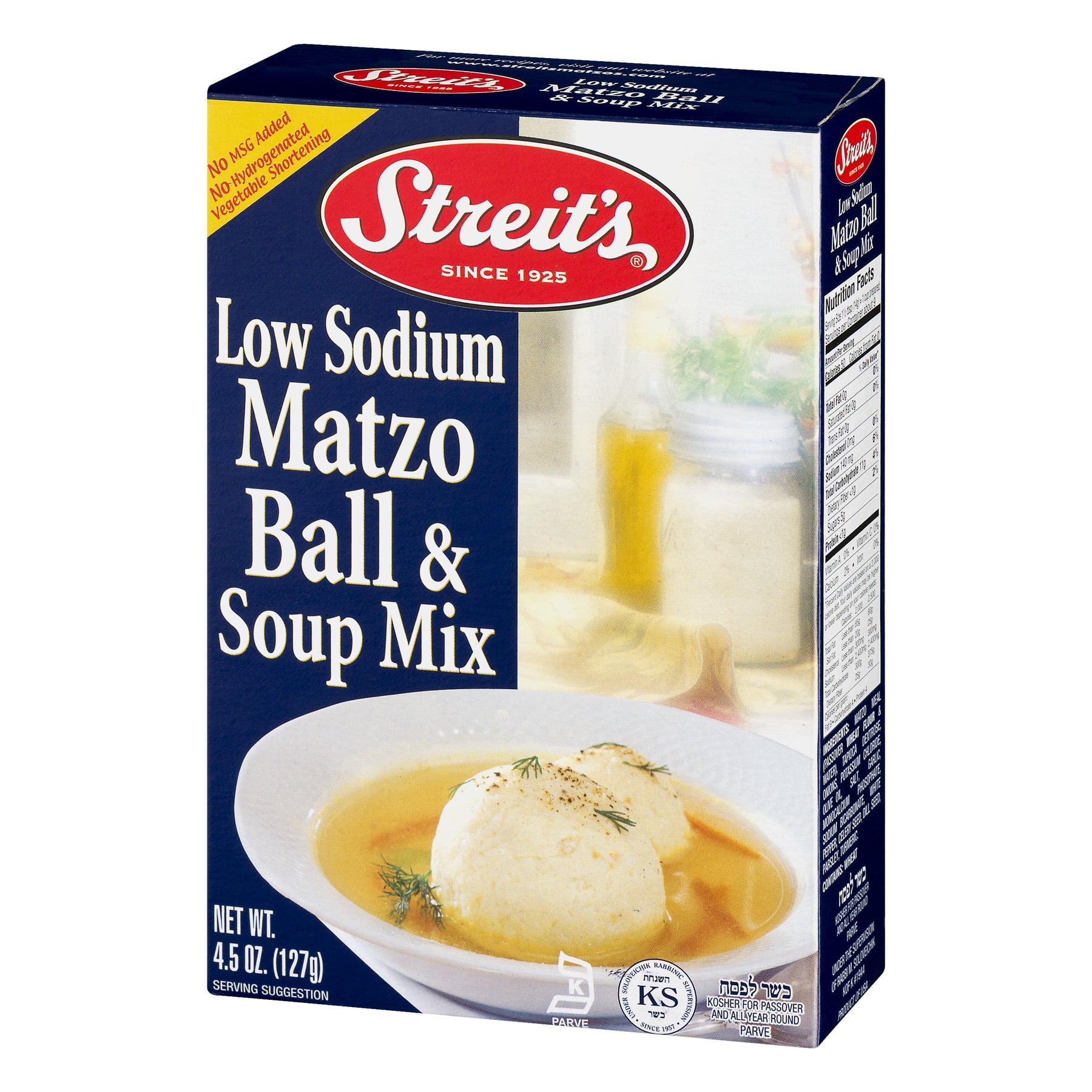 Streit S Matzo Ball And Soup Mix Case Of 12 4 5 Oz
