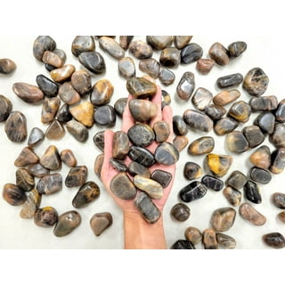 1lb Bulk Tumbled Hematite Stones from Brazil - Small 1/4-1/2 Polished  Natural Crystals for Reiki Crystal Healing