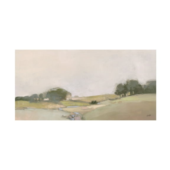 Julia Purinton 'Dream Valley II Neutral Crop' Canvas Art