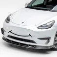 thumbnail image 2 of Pegatinas para parachoques delantero de coche para Tesla Model Y 3 SX Tuning Para modificación personalizada Película de vinilo Calcomanías con sonrisa Accesorios para automóvil, 2 of 5