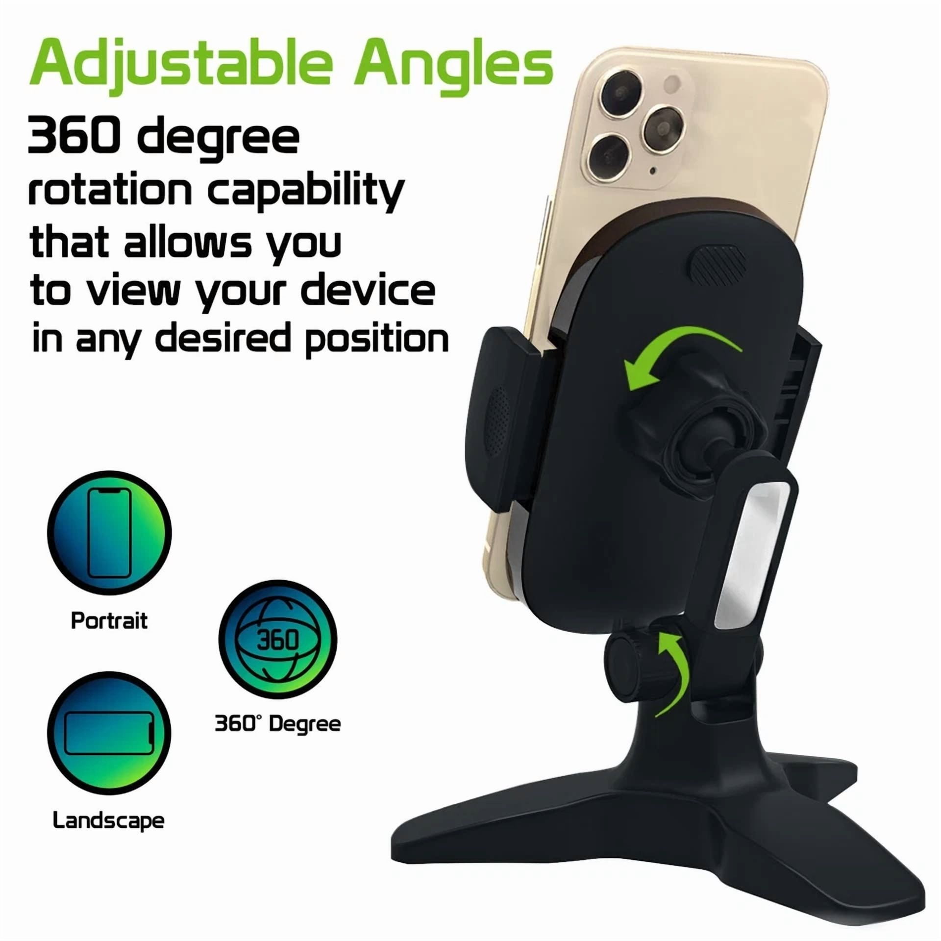 Cellet Adjustable Phone Stand One Touch Arm Release Button