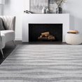 thumbnail image 4 of nuLOOM Tapis Tristan Contemporain Carré 8', Gris, 4 of 4