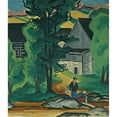 thumbnail image 3 of Oldrich Kerhart 20x22 Black Modern Framed Museum Art Print Titled - Washerwomen, 3 of 5
