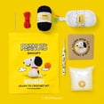 thumbnail image 2 of Kit de ganchillo The Woobles Peanuts Snoopy para principiantes con lana, 2 of 8