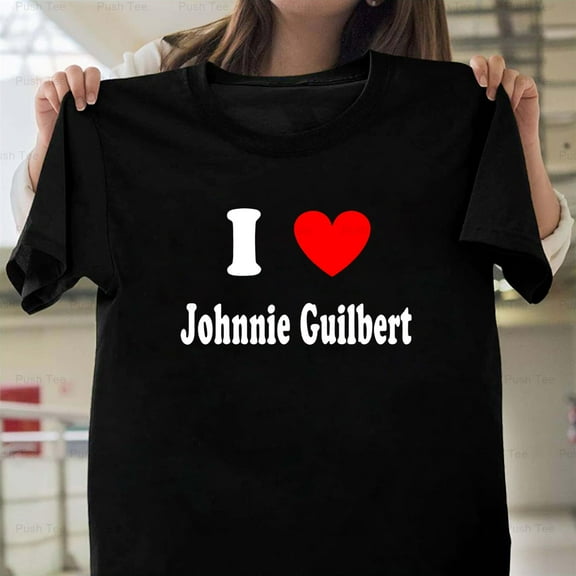 I Love Johnnie Guilbert Emo YouTuber Musician Social Media New Unisex T-Shirt , up to 5XL
