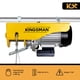 thumbnail image 2 of Polipasto Electrico De 300-600 Kg Con Cable De 20 M A 110v Kingsman 274447, 2 of 8