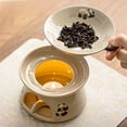 thumbnail image 2 of Warmself Delicate Romantic Ceramics Tealight Candle Holder Oil Tart Burner Aroma Diffuser Furnace Home Decoration Cute Panda-1, 2 of 5