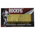 thumbnail image 2 of Fanattik Rocky 45th Anniversary Limited Edition 24K Gold Plated Ticket, 2 of 4