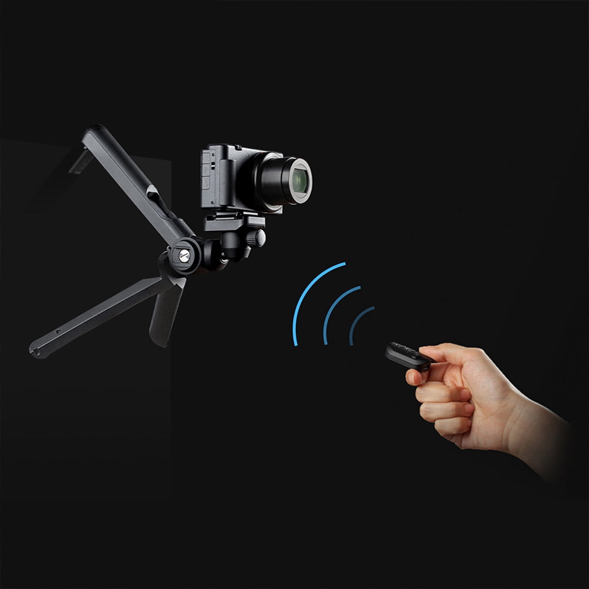 PGYTECH MantisPod 2.0 Vlogging Tripod, Classic Black