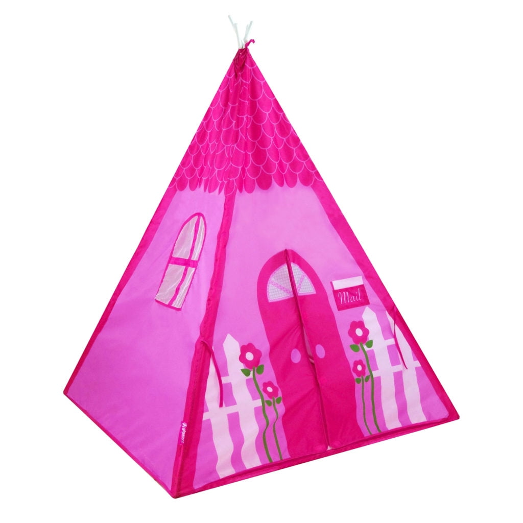 Cozy Cottage, Teepee Play Tent for Girls, Indoors and Outdoors for