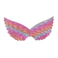 thumbnail image 1 of Ruifaya Accesorio para disfraz de fiesta de alas de hada de ángel con plumas coloridas para niños Cosplay, 1 of 7