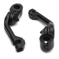 thumbnail image 7 of Krator Universal 5" Long Angled Adjustable Highway Foot Peg Mounting Kit Compatible with Harley Davidson FLSTF Fat Boy 1990-2017, 1 Pair, Black, 7 of 7