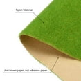 thumbnail image 4 of Uxcell 2pcs Artificial Grass Mat Small Realistic Fake Turf for Garden Lawn Decoration Model Light Green 3" x 10", 4 of 5