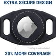 thumbnail image 5 of GoTags Engraved Airtag Dog Collar Holder, Personalized Airtag Case for Pet Collar, Up to 4 Lines of Custom Text, Airtag Slide On Tag for GPS Dog Tracker, Track Dogs with Apple iPhone, 5 of 8