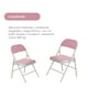 thumbnail image 3 of Silla plegable de oficina ilios innova  Rosa, 3 of 9