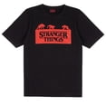 thumbnail image 3 of Stranger Things - Set de Pijama Corto para Hombre (Negro, Rojo, Gris), 3 of 5