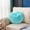 Lake Blue, variant on Heart Pillow,Valentines Day Pillows,Fur Heart Decorative Pillows,Heart Shaped Throw Pillow for Bed,Soft Fluffy Decorative Cushion for Chair Sofa Living Room,Plush Pillow Home Decor(White-gray)