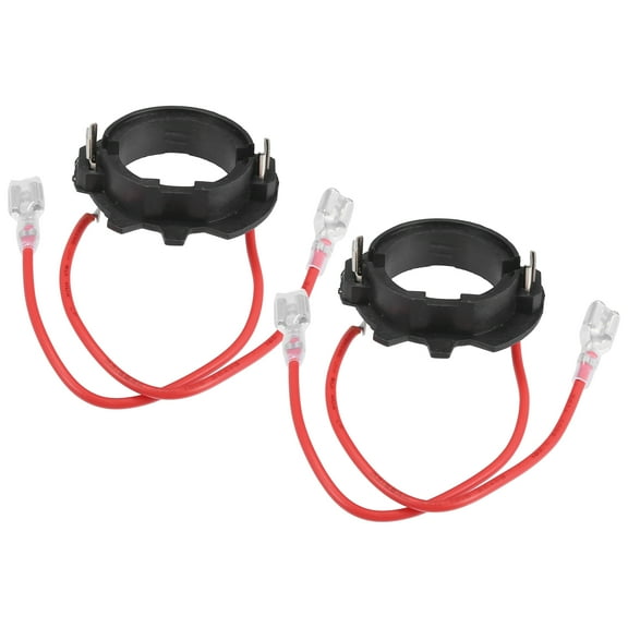 Unique Bargains 2pcs H7 LED Headlight Bulb Holder Adapters Socket Retainer Clip Fit for Volkswagen GTI 2006-2019