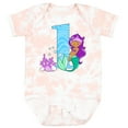 thumbnail image 3 of Inktastic First Birthday Mermaid Girls Baby Bodysuit, 3 of 5