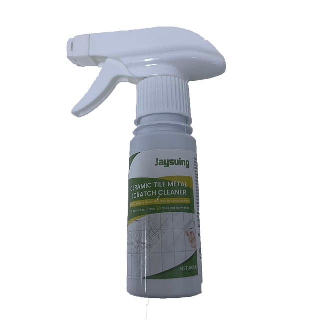 Limpiador de rayones de metal y cerámica para azulejos. Suaviza las marcas, restaura el brillo y deja las superficies como nuevas. 60 ml.