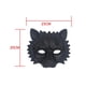 thumbnail image 4 of Accesorio de adorno de media cara Colco Máscara de fiesta de carnaval de disfraces Media cara Halloween Animal Cosplay Casco de león, 4 of 8