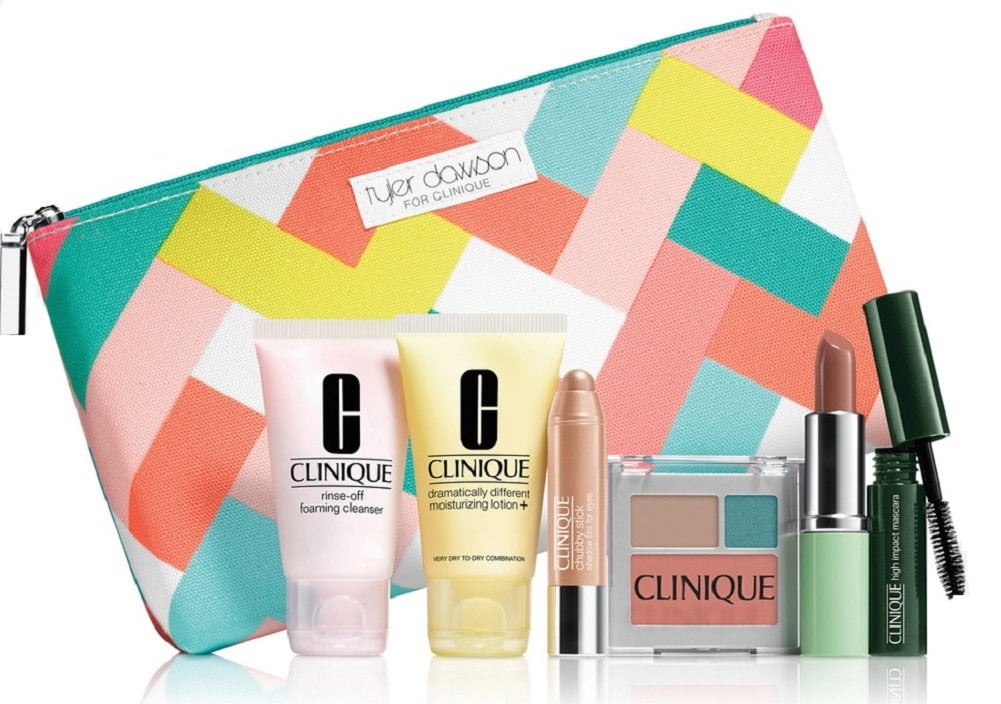 Bestrooi Verpersoonlijking Inwoner Clinique 6 Pieces Makeup Set Plus Cosmetics Bag 'Nudes Spring' New -  Walmart.com