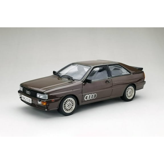 1983 Audi Quattro Coupe, Havana Brown - Sun Star 4162 - 1/18 scale Diecast Model Toy Car