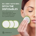 thumbnail image 3 of Almohadillas desmaquillantes reutilizables Greenzla (paquete de 20) con bolsa de lavandería, 3 of 7