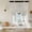 Cream, Charcoal, Ivory, Sand, variant on Red Lattice Geometric Tie Up Curtains for Windows, Adjustable Balloon Window Shades, Aesthetics Luxury Abstract Art Kitchen Window Treatments Adjustable Roll Up Curtain for Basement/Nursery 52"x45"