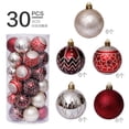 thumbnail image 1 of Christmas Decorations 30pcs Christmas Tree Ornament Pendant Party Supplies Tree Hanging Plastic Christmas Tree, 1 of 1