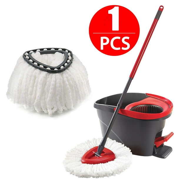 Eeekit 4 2 1 Pack Replacement Head 360 Rotating Wheels Easy Cleaning Mop Head Replacement Easy Cleaning Mopping Wring Refill Mop Compatible With O Cedar Easywring Mop Walmart Com Walmart Com