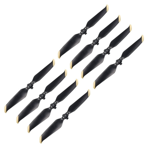 AIR 2/2S RC Propellers Blades Props Black Golden, for AIR 2S Drone, Quadcopter, Pack of 8