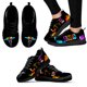 thumbnail image 1 of Zapatos de moda con diseño de grafiti colorido y estampado CMA, cómodos zapatos de enfermería con diseño de enfermera, zapatillas casuales negras, 1 of 6