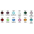 thumbnail image 2 of Birthstone Heart  Initial Baby Bracelet (BPHB), 2 of 3