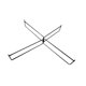 thumbnail image 2 of Soporte plegable para enfriador, soporte plegable, soporte de metal estable para bolsas de basura, soporte para caja de hielo, portaequipajes para, 2 of 8